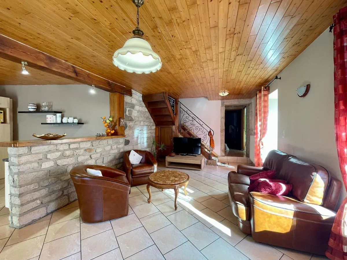 Gite Chaleureux Avec Cheminee Pres Du Puy-En-Velay, Ideal Pour Familles Et Sejours Professionnels - Fr-1-582-349 Saint-Germain-Laprade Holiday home